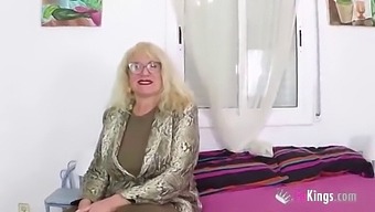 Ultimate Busty Gilf Fina Is Back With Us To Enjoy A New Young Dick