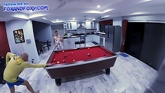 Pov: Guy Lost His Ass At Billiards Pool 8! Huge Strapon Fuck Till Cum
