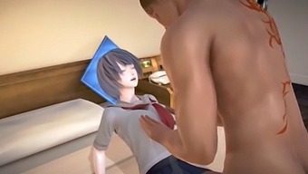 Female Student Working Hard Immediately After Class 3d Hentai 71