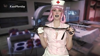 Unhinged Nurse Joy Stretches Your Ass (Ft Mr Hankey'S Lampwick)