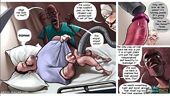 Night Nurse Sara Part 2 - Double Penetration Creampie