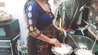 Indian Village Maid Fucked In Kitchen Owner Took Advantage When She Working Alone In Kitchen