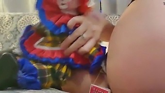 Weird Bitch Sexualy Assaults A Clown Doll