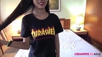 Japanese Man Creampies Thai Girl In Uncensored Sex Video