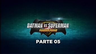 A Surreal Fuck Batman, Wonder Woman And Superman - Batman V Superman - Part 5