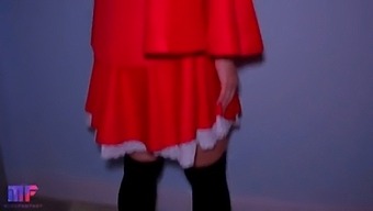The Sexiest Little Red Riding Hood Miss Fantasy. Halloween 2022