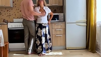 When A Milf Needs To Relax, She Engages In Anal Sex And Sucks A Dick Stepson