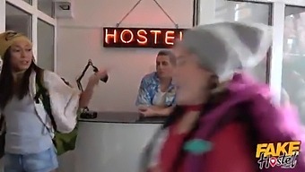 Fake Hostel - Wild Sex For Fit Mauritius Girl With Petite Ass And Tight Wet Pussy - With Hot Pussy Eating, Cock Sucking, Missionary, Riding Cock, Doggystyle And Multiple Orgasms