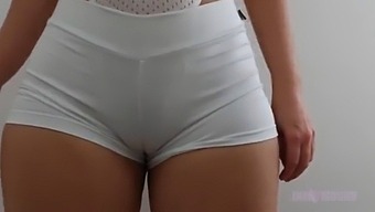 Part 1 - I Cut Her Shorts To Masturbate Her And Then Smell The Wet Pussy Of My Own S. - Inmymound