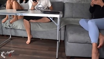 My Girlfriend'S Sister Sucks Me Under The Table, She Wants To Be Fucked! - Angelya.G