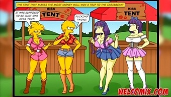 Fuck Tent! Springfield'S Carnival Has Begun! The Simptoons, Simpsons Porn