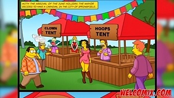 Fuck Tent! Springfield'S Carnival Has Begun! The Simptoons, Simpsons Porn