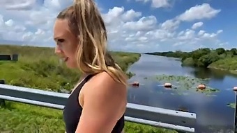 Pawg Aj Applegate Gets Fucked Outdoors On Hot Summer Day By Big Dick J-Mac