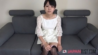 Adorable Japanese Milf In Knee High Stockings Gets Creampie