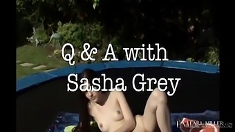 Dildo Drilling Q&A With Sexy Sugar Sasha Grey!