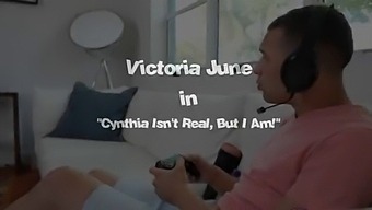 My Latina Step-Aunt Vs Pocket Pussy - Victoria June -