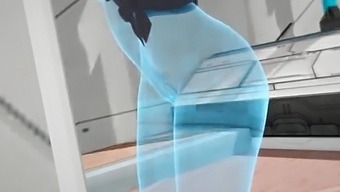 Holo Girl - Simulation Masturbation - Hologram Porn