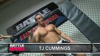 Battle Bang Between Tj Cummings And Daniel Hunter