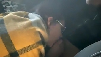 Blowjob In The Car Wash, Fucking And Cum On The Face In The Toilet At The Gas Station