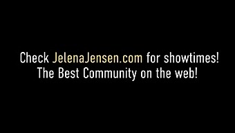 Penthouse Pet Jelena Jensen Rides Her Dildo Like A Wild Cowgirl!