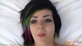Emo Kate Lets A Stranger Cum In Her Pussy!