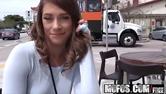 Public Pick Ups - Slender Cutie Spreads Her Pussy Starring  Kirsten Lee
