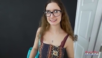 Nerdy Girl Cheats On Boyfriend In Surprise Casting Couch Audition