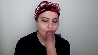 This Indian Bitch Loves To Swallow A Big, Hard Cock.Long Tongue Is Amazing.