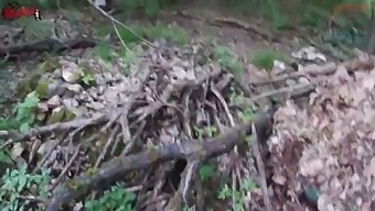 Spying A Wonderful Girl Masturbating In The Woods