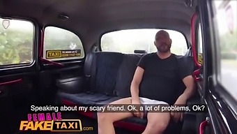 Female Fake Taxi Busty Blonde Rides Lucky Passengers Cock To Pay Fare