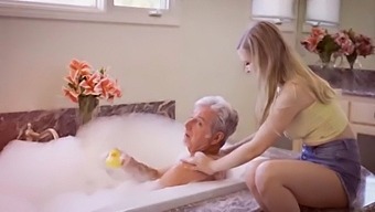 Notmygrandpa - Innocent Girl Is Seduced And Pounded By Her Aged Fitness Coach & Mentor