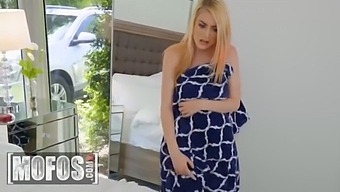 Blonde Goddess (Katra Collins) Cheats On Her Boyfriend With Her Neighbour'S Monster Cock - Mofos