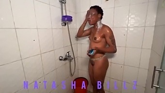 Natasha Taking A Bath