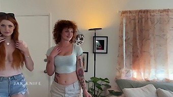 Hd Porn With Tattooed Redheads Sucking Cock