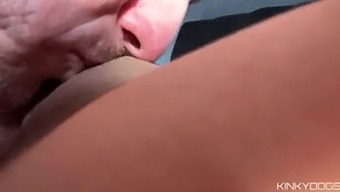 Licking Clitoris And Pussy Until She Cums. Intense Contractions
