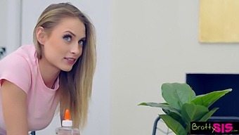 Lulu Chu To Kyler Quinn "My Stepbro'S Dick Won'T Fit This Cockring! It'S Bigger Than Our Boyfriend'S