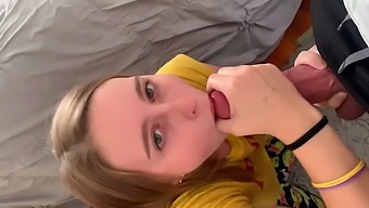 Pov Video Of Blonde Teen Swallowing Huge Load After Giving Me Oral Pleasure