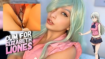 Elizabeth Liones From Seven Deadly Sins Cosplay Red Light Green Light Jerk Off Game Can You Win In This Game??