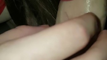 Pov Video Of A Young Couple Engaging In Oral Sex
