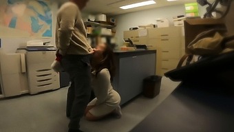 Caught Fucking My Boss In The Storage Room At Office Christmas Party