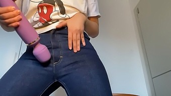 Hd Video Of My Natural Squirting Solo Masturbation In Jeans